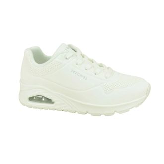 Skechers White Runner Air-Z Sneakers - Dames - Schoenen - Wit - Maat: 35 EU Synthetisch