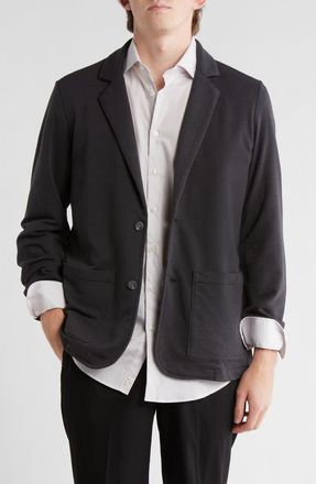 Travis Mathew Counsman Stretch Knit Blazer in Ebony at Nordstrom Rack, Size Medium