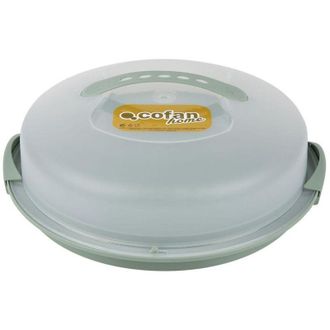 cofan Pack 10 Unidades Tartera Redonda Verde Opaca Pavlova Con Asas &Oslash;34,5 X 11 Cm