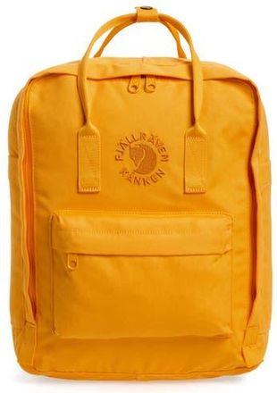 Fj&auml;llr&auml;ven Re-K&aring;nken Water Resistant Backpack in Sunflower at Nordstrom Rack