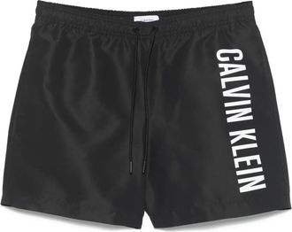 Calvin Klein Costume da bagno con stampa - Nero