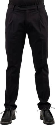 Berwich Retrolong Broek - Heren - Broeken - Zwart - Maat: XL Viscose