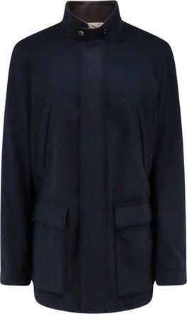 Lardini Kasjmier Jas - Heren - Jassen - Blauw - Maat: L Kasjmier
