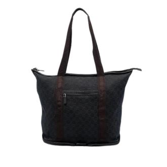 Gucci Pre-owned Vintage Denim Tote Bag - Dames - Pre-owned - Blauw - Maat: ONE Size Denim