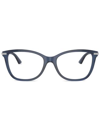 Jimmy Choo Eyewear Occhiali squadrati - Blu