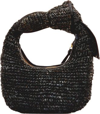 Poolside The Josie Raffia Knot Bag