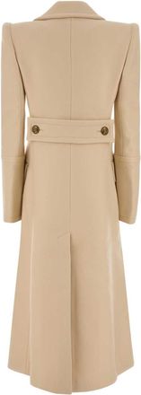 Zimmermann Cream Cappotti Coat