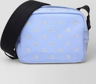 Alexander Wang heiress mini crystal-embellished fabric crossbody bag