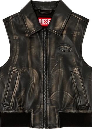 Diesel Giacca G-Inko smanicata - Nero