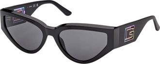 Guess Gu 00292 Zonnebril - Dames - Zonnebrillen - Zwart - 57 MM - Accessoires