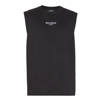Balmain Hombre, Camisetas, Negro, Talla: 3XL