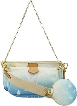 Louis Vuitton Pre-owned Cross Body Bags, female, Blue, Size: ONE SIZE Pre-owned Vintage Cross Body Bag