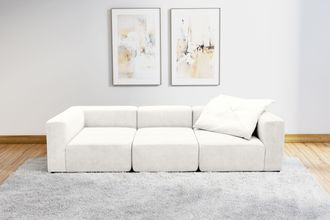 ANDAS 3-Sitzer »Utvik bestehend aus 2 Eck- und 1 Mittelelement« einzelne Module für individuelle Zusammenstellung