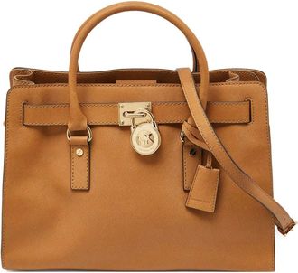 Michael Kors Borsa tote Hamilton - Toni neutri