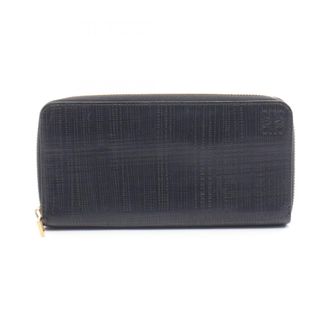 Loewe Black Leather Long Wallet (Bi-Fold) (Pre-Owned)