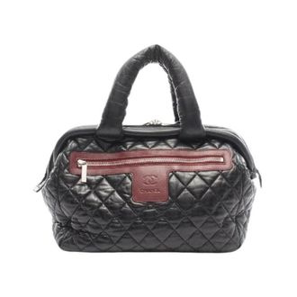 Chanel Pre-owned Coco Cocoon Lambskin Tote Bag - Dames - Vintage Handtas - Zwart - ONE Size - Leer - Vintage