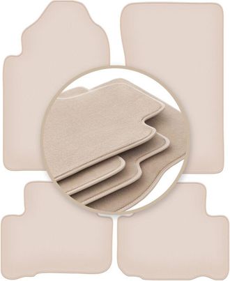 OEM Alfombrillas Beige Premium Para: Ssangyong Rexton I Suv 2001-2006