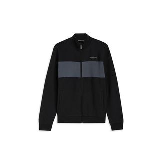 Freddy Felpa full zip con fascia a contrasto sul petto