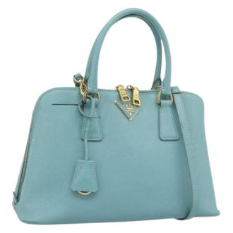 Prada Borsa in Pelle Saffiano Pre-owned - - Pre-owned - Donna - Blu - ONE SIZE