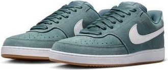 Nike Court Vision Low Top Sneaker in Mineral Slate/White at Nordstrom Rack, Size 11.5