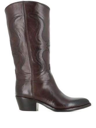 Sartore Stivali con cuciture SR4208 - Marrone