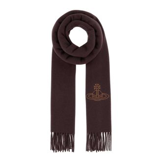 Vivienne Westwood Sciarpa Sottile - - Accessories - Donna - Marrone - ONE SIZE