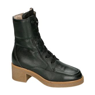 DL Sport Schoenen, Dames, Zwart, 36 EU, Leer, Versione 0H Veterlaars met Hak