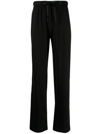 Polo Ralph Lauren flared cotton pajama trousers - Black