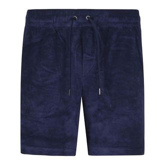 Polo Ralph Lauren Casual Shorts, male, Blue, Size: S 6-Inch Terry Drawstring Short