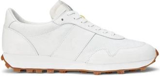 Polo Ralph Lauren Trail 125 Sneakers - Heren - Sneakers - Wit - 39 EU - Leer - Schoenen