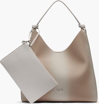 DKNY Paula Hobo in Light Taupe at Nordstrom