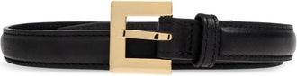 Anine Bing Leren Riem - Dames - Riemen - Zwart - M/L - Leer - Accessoires