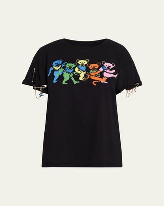 Alice & Olivia x Grateful Dead Evan Oversized T-Shirt