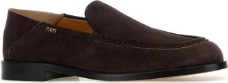 Tod's Womens Sabot Loafer Brown Ovine Leather