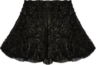 Avavav Kelly Leren Mini Tule Rok - Dames - Korte rokken - Zwart - M - Tule - Rokken