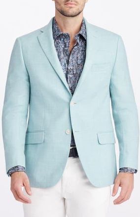 Robert Graham Benning Wool Blend Sport Coat in Mint at Nordstrom Rack, Size 46 Regular