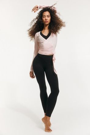 H&M Yoga Leggings With Softmove Lycra in Black at Nordstrom, Size X-Small