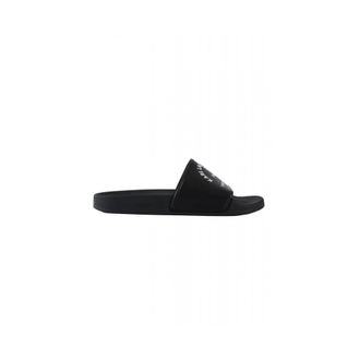 Karl Lagerfeld Schoenen, Heren, Zwart, 42 EU, Leer, Kondo Maison Slide
