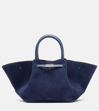 DeMellier New York Midi suede tote bag