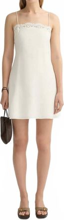 Poss&eacute; Darya Mini Dress In Cream