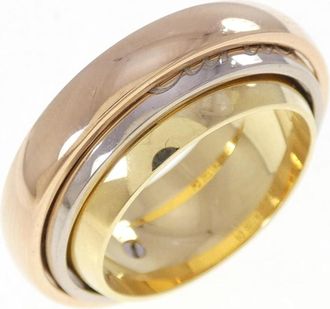 Cartier Trinity Yellow Gold (18K) Pink Gold (18K) White Gold (18K) Band Ring (Pre-Owned)