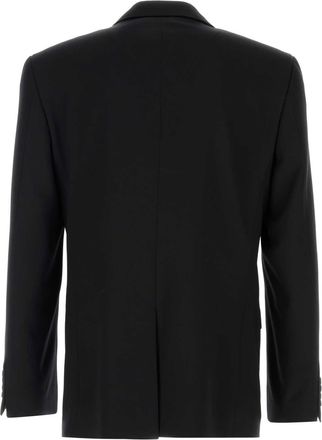 Balenciaga Mens Jacket Blazer Black Wool Blazers