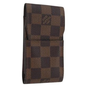 Louis Vuitton Pre-owned Sigarettenetui - Dames - Pre-owned - Bruin - Maat: ONE Size