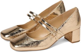 Michael Kors Matilda Flex Pump Womens Shoes Pale Gold : 6 M, Faux Leather