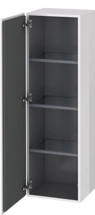 Duravit Armarios De Media Altura Duravit L-cube, 1 Puerta, Apertura A La