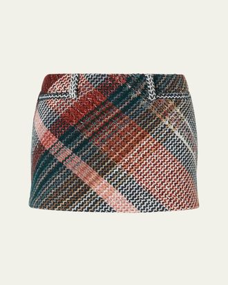 Missoni Check Mini Skirt