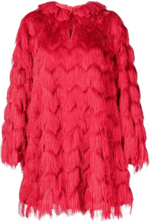 Shiatzy Chen Genisis The Burning Fire dress - women - Polyester/Elastane - 38 - Red