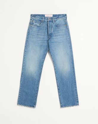 Valentino Denim Trousers Man BLUE 28