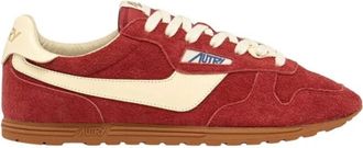 Autry Windspin Sneakers - Heren - Sneakers - Rood - 43 EU - Katoen - Schoenen