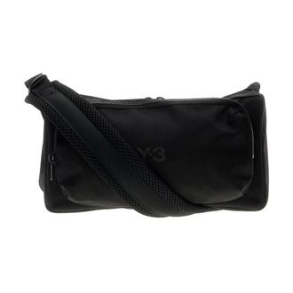 Yohji Yamamoto Kt0598 Shoulder Bag - male - Y-3 - Shoulder Bags - Black - ONE SIZE - Bags